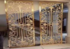 【铝雕刻窗花系列】铝板镂空窗花吊顶设计赏析